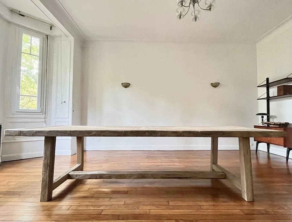Table de ferme Founder – Chêne Massif Ancien