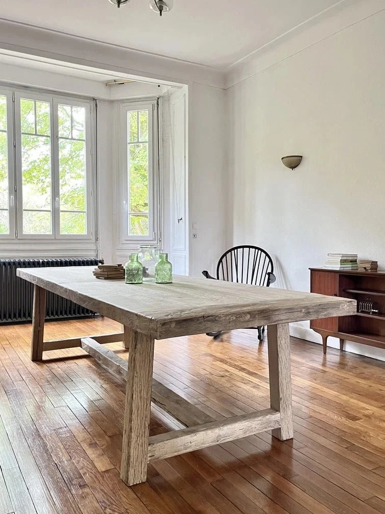 Table de ferme Founder – Chêne Massif Ancien