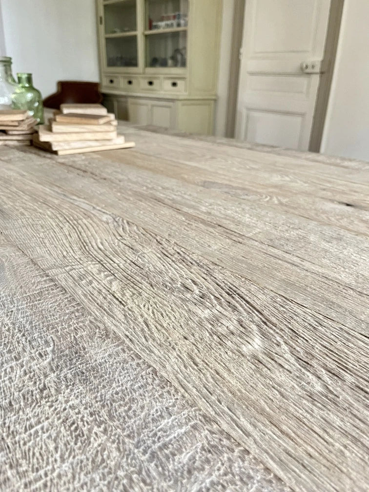 Table de ferme Founder – Chêne Massif Ancien