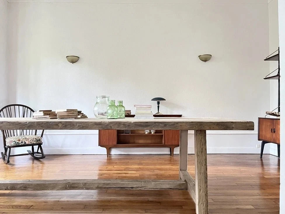 Table de ferme Founder – Chêne Massif Ancien