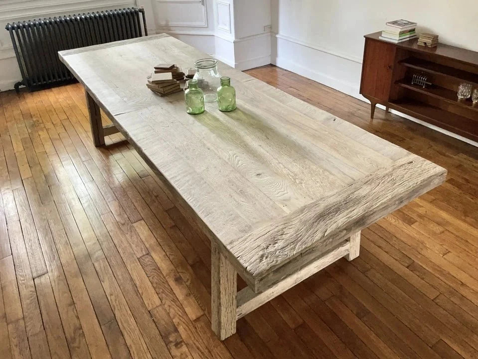 Table de ferme Founder – Chêne Massif Ancien
